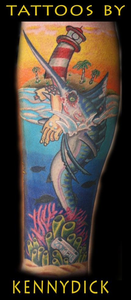 Kenny Dick - zombie sailfish